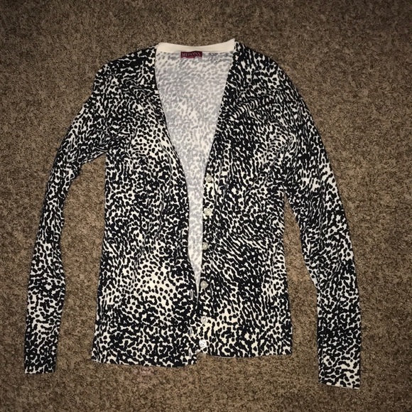 Black and white cardigan size small - Picture 1 of 1